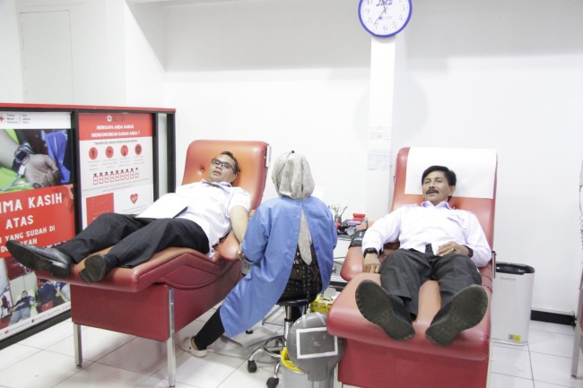 Peringati Hari Jadi Ke-7, SMSI Gandeng PMI Jakut Gelar Donor Darah