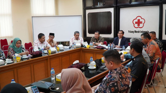 Tingkatkan Pelayanan Kemanusiaan, PMI Banten Kunjungi PMI DKI Jakarta