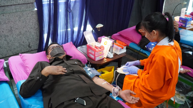 Peduli Terhadap Sesama, Bank Indonesia Gandeng PMI DKI Jakarta Gelar Donor Darah