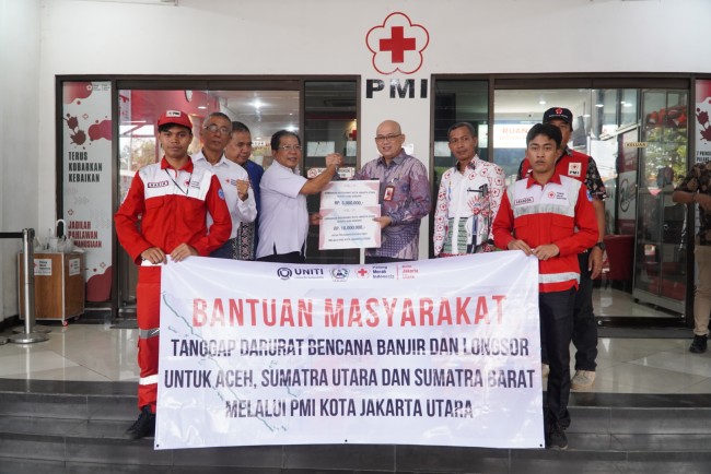 PMI Jakarta Utara Melepas Tim Asesmen Tanggap Bencana Ke Aceh