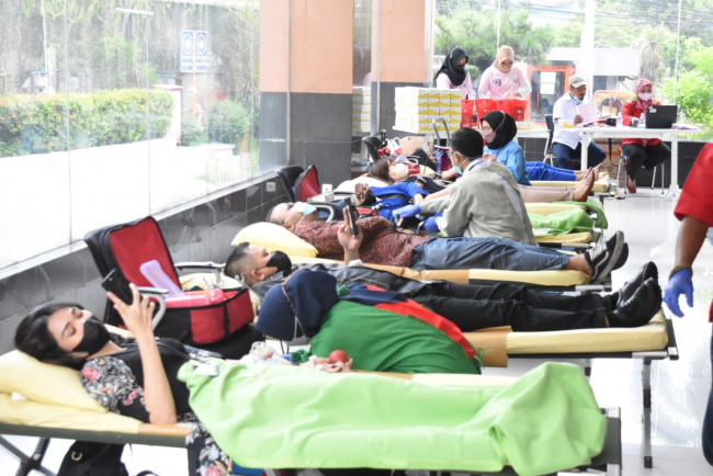 Jelang HUT Ke-33, Askrida Gandeng PMI DKI Jakarta Gelar Donor Darah