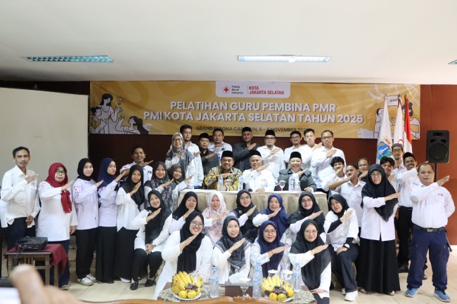 Melalui Pelatihan Guru Pembina PMR, PMI Jaksel Siapkan 30 Guru Untuk Memperkuat Unit PMR di Tingkat Madrasah Tsanawiyah