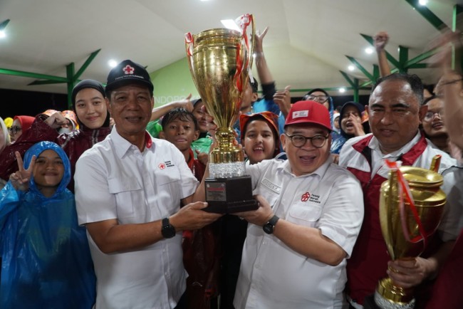 PMI Jakarta Barat Raih Juara Favorit di Jumbara PMR DKI Jakarta 2025