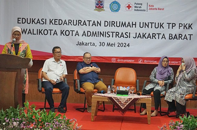 Edukasi Kedaruratan di Rumah untuk Kader PKK di Jakarta Barat