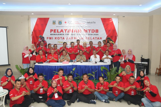 PMI Jaksel Gelar Pelatihan MTDB Bagi Relawan SIBAT se Jakarta Selatan