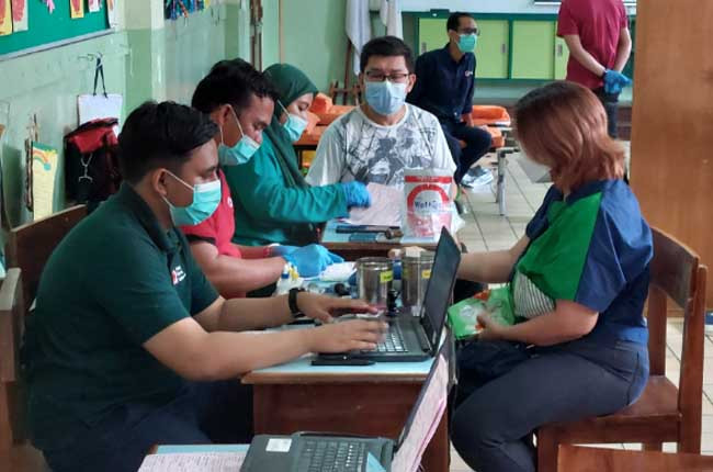 21 Tahun Sudah Gereja St. Kristoforus Berkiprah di Donor Darah