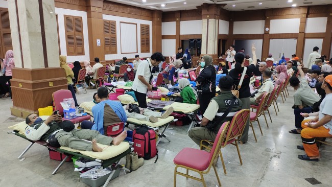 Donor Darah Ramadan Di Jakarta Barat Bantu Amankan Stok Darah PMI Jelang Lebaran