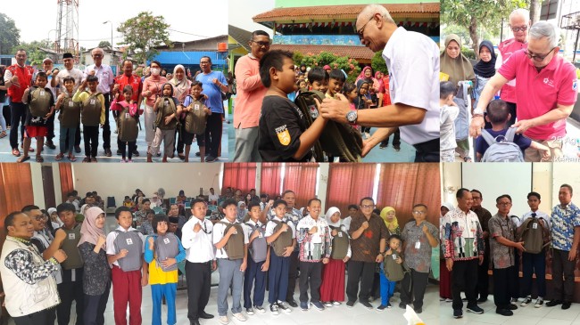 PMI Jaksel Berhasil Distribusikan Ratusan School Kit Untuk Penyintas Manggarai