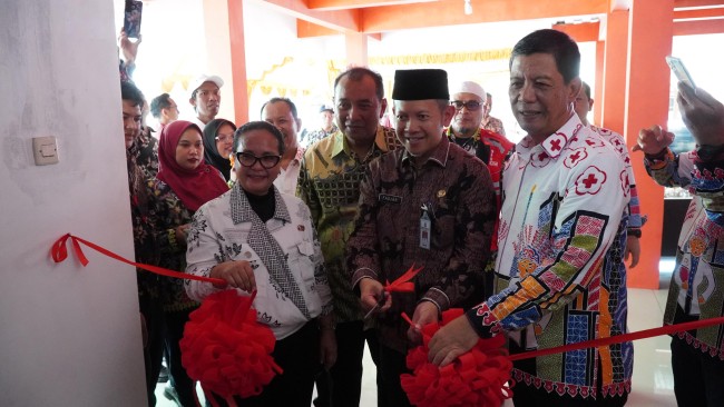 Markas PMI Kepulauan Seribu Diresmikan, H. Rustam Effendi : PMI Harus Memberikan Kebermanfaatan Bagi Masyarakat dan Wisatawan