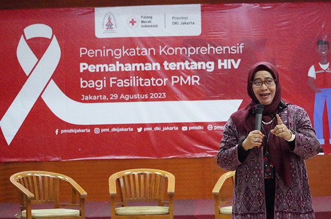 Eliminasi Stigma dan Diskriminasi, KPA DKI Jakarta Gandeng PMI DKI Jakarta Gelar Sosialisasi HIV AIDS