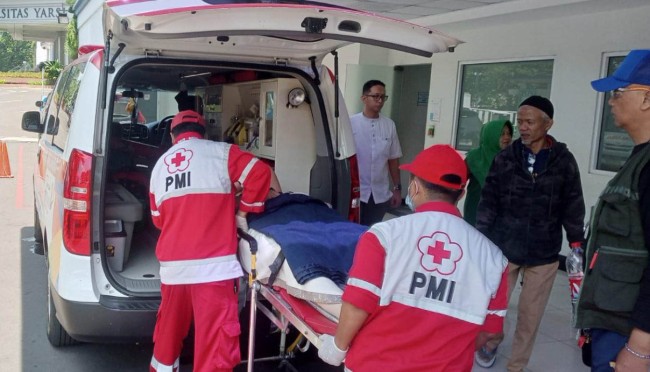 PMI Jakarta Pusat Fasilitasi Kepulangan Pasien dari Rumah Sakit dengan Layanan Ambulans