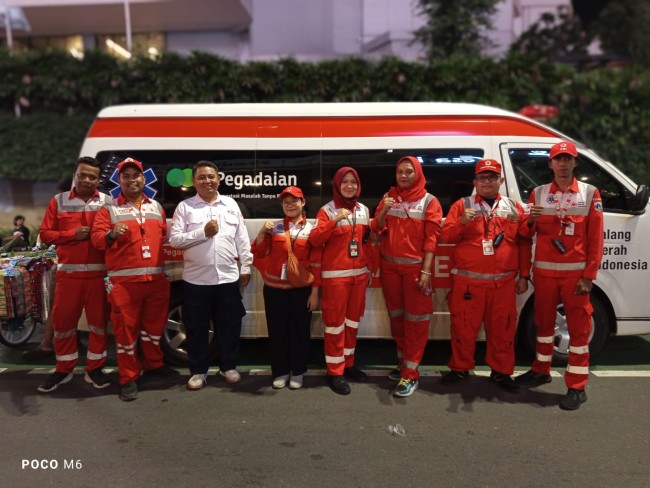 Jelang Pergantian Malam Tahun Baru, PMI Daerah Khusus Se-Jakarta Siagakan Relawan dan Ambulans Pada Titik Keramaian