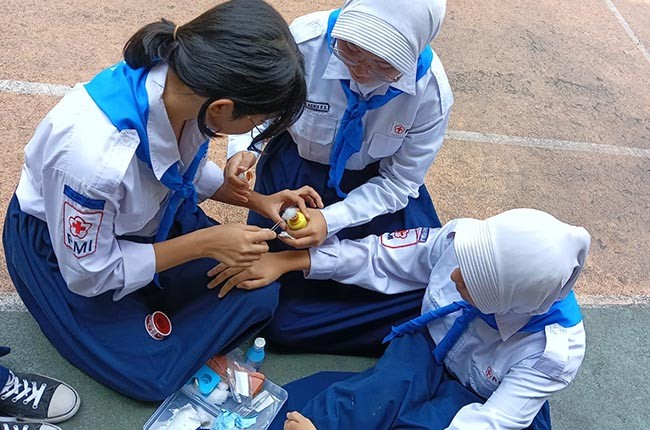 Sebanyak 3 Sekolah Wakili Jakut ke Lomba Institusi PMR Teladan tingkat DKI