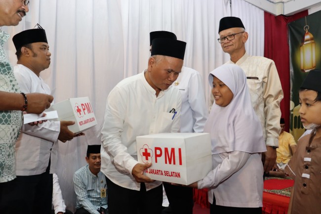 Gema Ramadan Penuh Kepedulian Bersama PMI Kota Jakarta Selatan