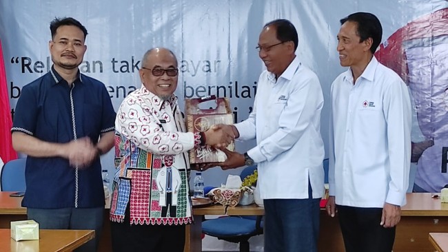 Studi Tiru ke PMI Kota Jakarta Pusat, PMI Kabupaten Badung Senang diterima dengan penuh rasa kekeluargaan dan kegembiraan