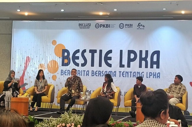 Youth Centre PMI Jaktim Turut Partisipasi Pada Gelaran Pameran Praktik Baik Kerjasama PKBI dengan 12 LPKA