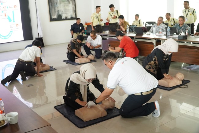 Tingkatkan Keterampilan Pegawai, Kementerian ESDM Gandeng PMI Gelar Pelatihan P3K