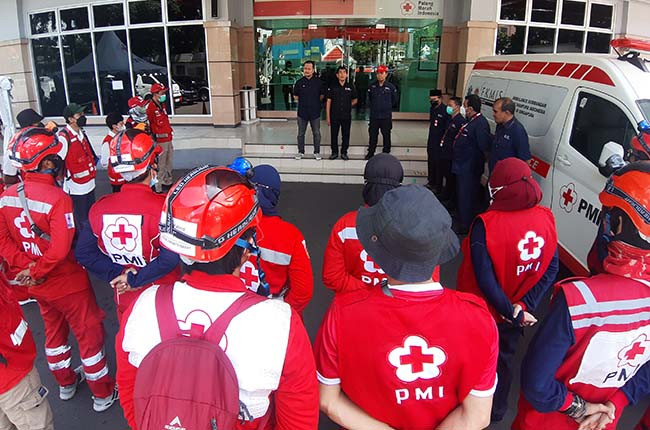 Respon Gempa Cianjur, PMI DKI Jakarta Kirim 71 Relawan dan Bantuan