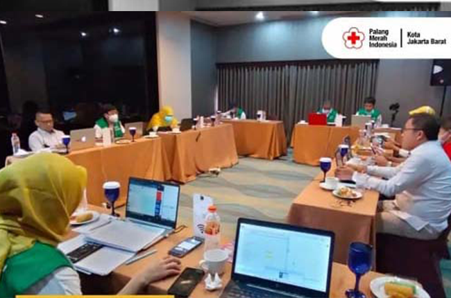 Perkuat Kerja Sama, Ikatan Apoteker Indonesia (IAI) dan PMI Kota Jakarta Barat Gelar Diskusi Interaktif.