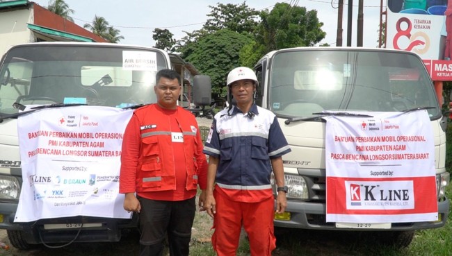 Dukung Kesiapsiagaan Bencana, PMI Jakpus Bantu Perbaikan Kendaraan Operasional PMI Agam