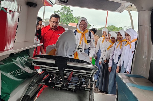 PMI Jakut Menerima Kunjungan Eduwisata SMK Al Kairiyah 1 Jakarta Utara