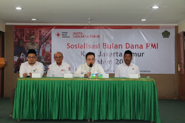 PMI Jaktim Gelar Sosialisasi Bulan Dana Di Lingkungan Kemenag Jakarta Timur