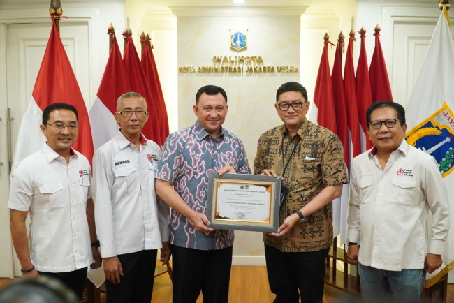 PMI Jakarta Utara Terima Apresiasi dan Donasi dalam Bulan Dana 2025