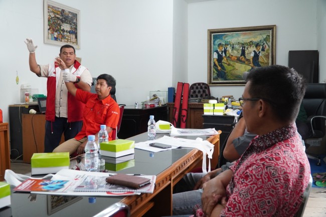 PT. Andritz Hydro Bekerjasama Dengan PMI DKI Jakarta Adakan Pelatihan Pertolongan Pertama