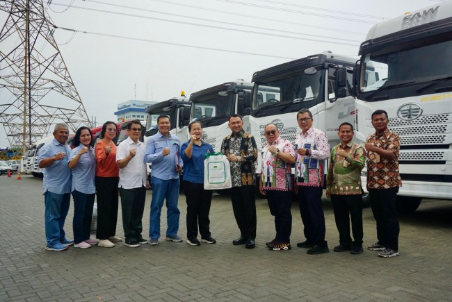 PT. Gaya Makmur Mobil (FAW Truck) Komitmen Dukung Bulan Dana PMI Untuk Kemanusiaan