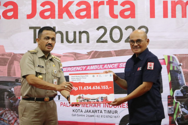 Totalitas Kolaborasi Bersama Dalam Donasi Bulan Dana, PMI Jakarta Timur Kembali Raih Hasil Tertinggi
