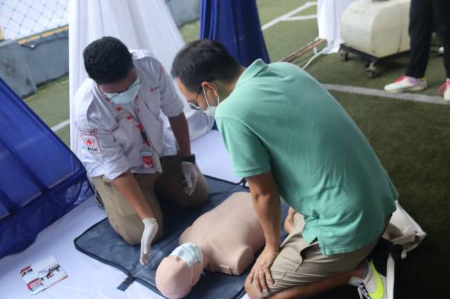PMI Jaksel Beri Edukasi Pertolongan Pertama Pada Acara Student Gathering ACG International School