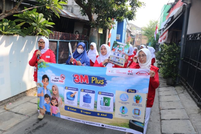 Grebek PSN MDPP Dorong Warga Jakarta Timur Perkuat Pencegahan DBD Dari Lingkungan Rumah