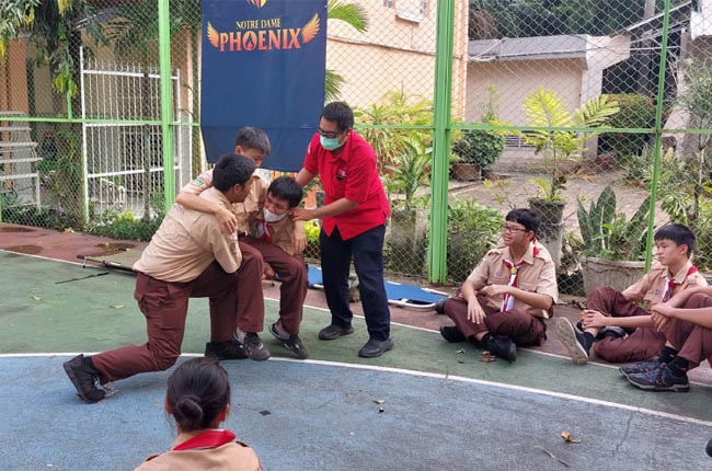 SMA Notre Dame: Siswa Kelas 11 Tak Mau Kalah dari Adik Kelas