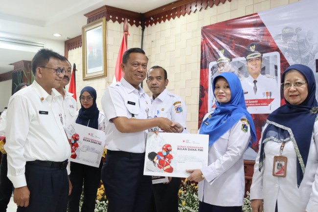Walikota Munjirin Menyatakan Secara Bulan Dana PMI Jaksel Dibuka Secara Resmi