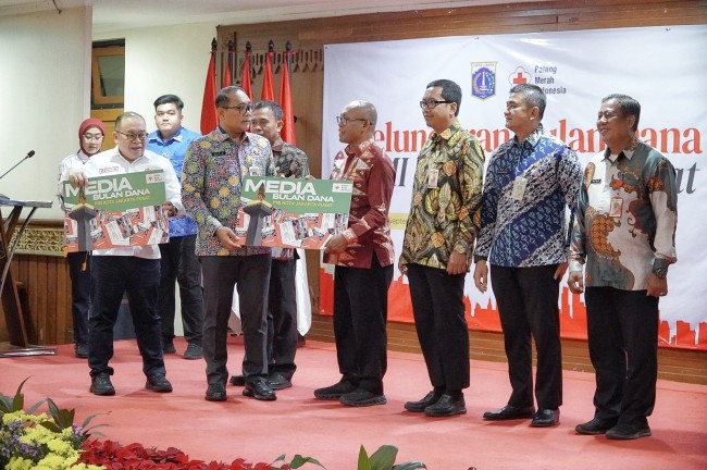 PMI Jakarta Pusat Luncurkan Bulan Dana 2026, Targetkan Penggalangan Rp5,5 Miliar