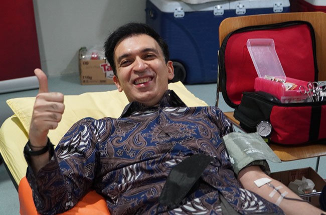 Tingkatkan Awareness, Manoj Punjabi Ajak Para Selebriti Dan Masyarakat Untuk Donor Darah