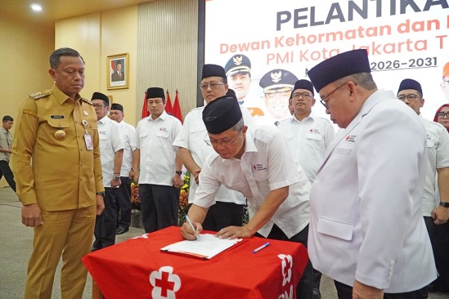 Kepengurusan PMI Kota Jakarta Timur Masa Bakti 2026–2031 Resmi Dilantik, Siap Perkuat Pelayanan Kemanusiaan