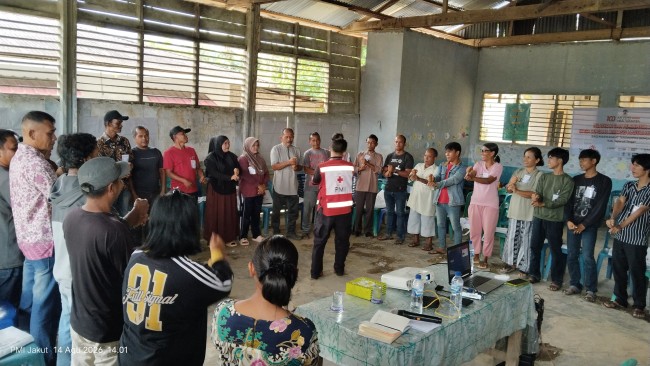 PMI Jakarta Utara dan PMI Tapanuli Tengah Bentuk SIBAT di Kelurahan Sipange untuk Wujudkan Masyarakat Tangguh Bencana