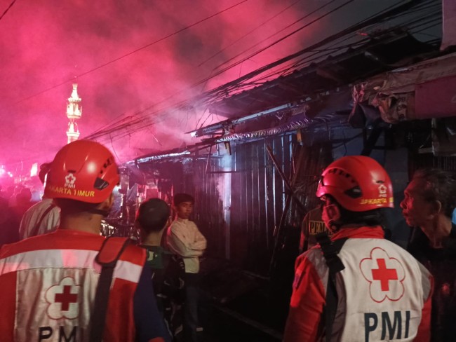 Peristiwa Kebakaran Pasar Jangkrik, Pisangan Timur, Matraman – Malam Natal 2024