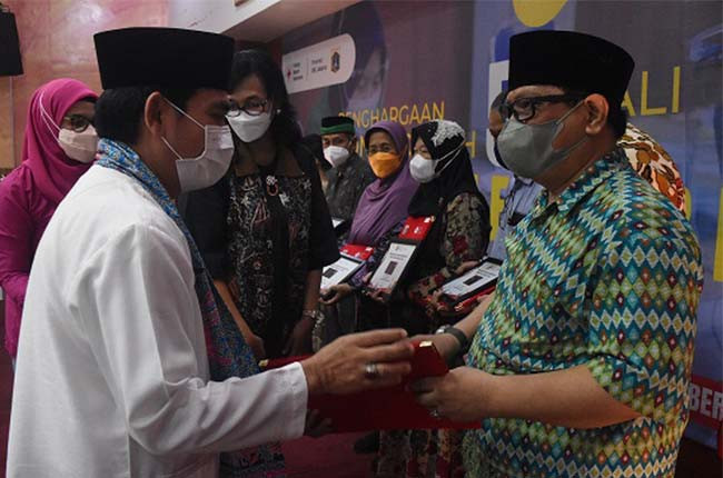 PMI DKI Jakarta Beri Penghargaan DDS Ke 50 Kali