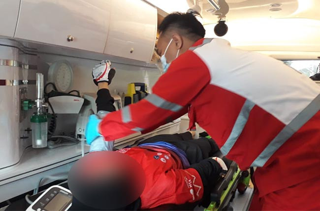 Tim Kesehatan PMI DKI Jakarta Disiagakan Pada Event Indonesia Heart Bike 2022