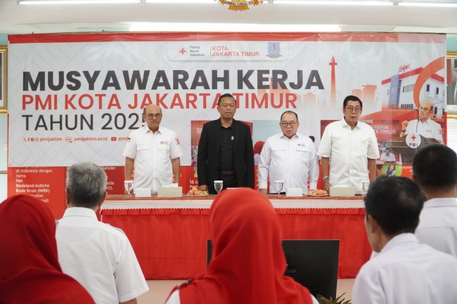 Musyawarah Kerja PMI Kota Jakarta Timur 2025, Memperkuat Layanan Kemanusiaan Melalui Sinergi & Kolaborasi yang inovatif