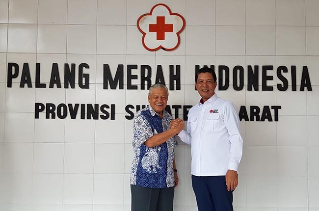 Kunjungan Kerja Ketua PMI DKI Jakarta ke PMI Provinsi Sumatera Barat