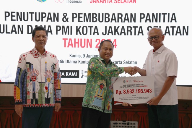 Bulan Dana PMI Jaksel Tahun 2024 Berhasil Capai Angka 8,5 Milyar