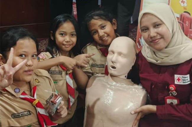 Saka Fest 2025: PMI Kenalkan Pentingnya Pertolongan Pertama dan RJP
