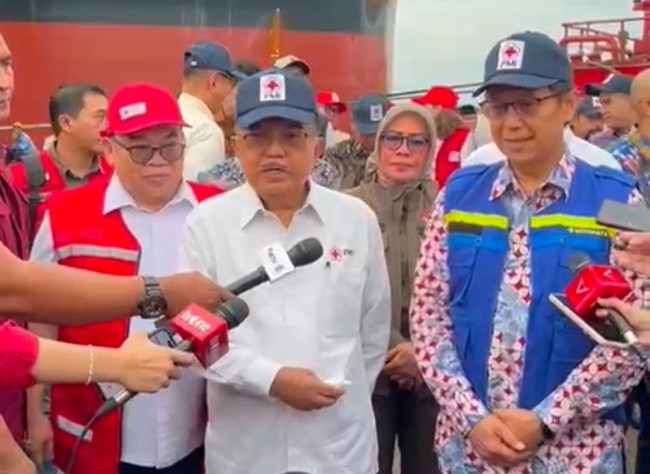 PMI Berangkatkan 2.500 Ton Bantuan Kemanusiaan untuk Dukung Pemulihan dan Rehabilitasi di Sumatera dan Aceh