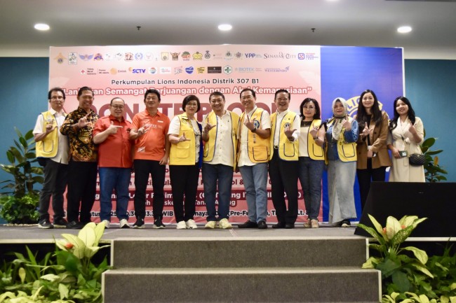 Peringati HUT 80 RI, Lions Club Distrik 307 B1 Gelar Kolaborasi Donor Darah dan Pemeriksaan Kesehatan