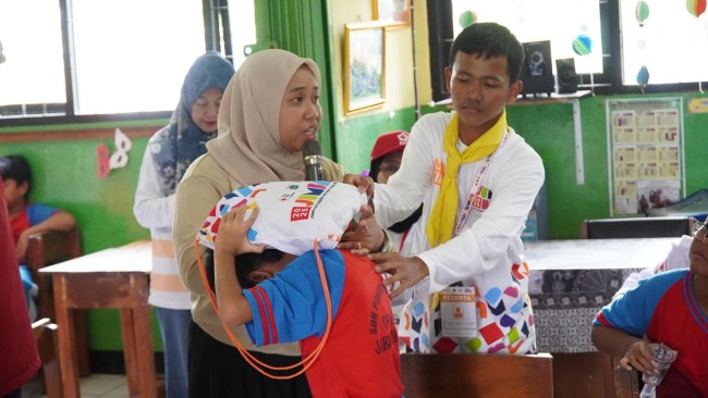 Lewat Kegiatan Jumbara, Anggota PMR Kenalkan Satuan Pendidikan Aman Bencana Di Sekolah