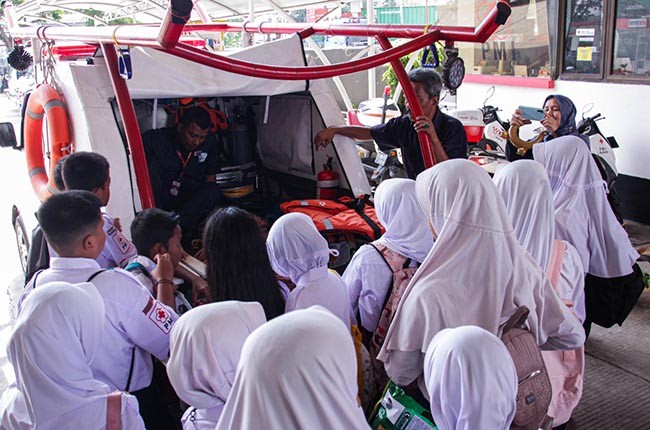 Siswa SDN Rorotan 07 Diedukasi Kemanusiaan dan Kesiapsiagaan Bencana